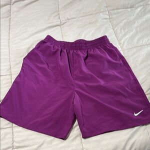 Nike Magenta Sports Shorts